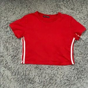 Red stripe brandy top
